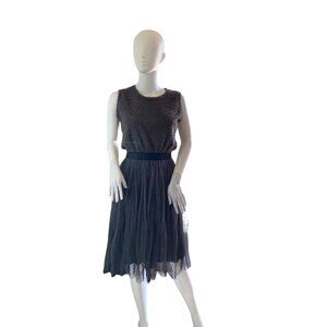 Soma London Women's Gray & Silver Tulle Party Dress Size M/L